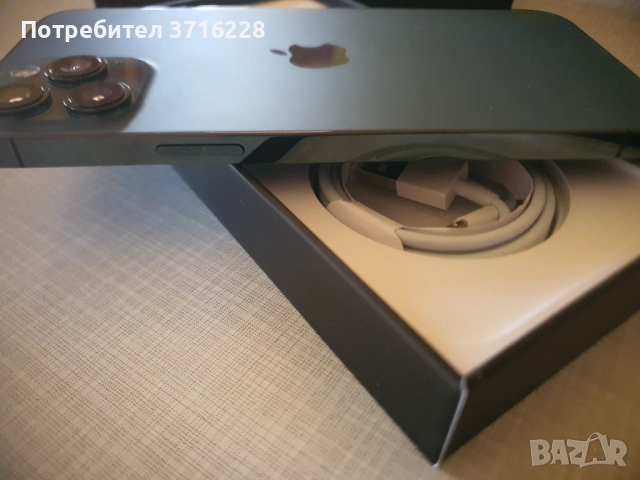 Apple iPhone 12 Pro MaxPacific Blue, 256 GB 100% BH, снимка 11 - Apple iPhone - 51656857