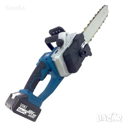 Акумулаторна резачка за дърва VIKILUX 40V/5Ah, снимка 1