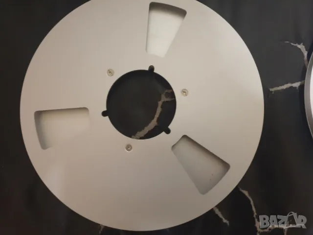 Лот от две метални магнетофонни ролки 26,5см. Двете за 160лв. Без ленти и кутии., снимка 7 - Аудиосистеми - 48422746