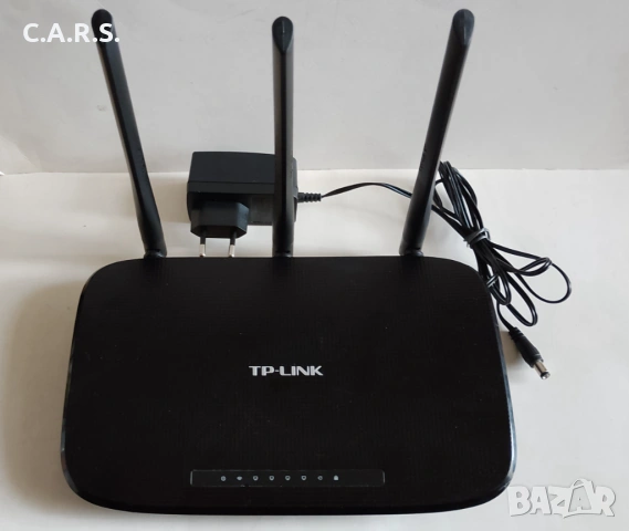 Wi-Fi Рутер TP-Link TL-WR940N 450 Mbps, снимка 2 - Рутери - 53401743