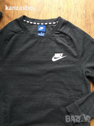 Nike Tech Knit Crew Neck Pullover Sweatshirt - страхотна мъжка блуза, снимка 5 - Спортни дрехи, екипи - 40714829