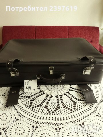 Куфар кожен №1, снимка 6 - Куфари - 26622258