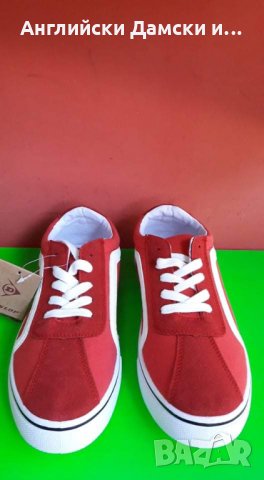 Английски дамски кецове-DUNLOP , снимка 3 - Маратонки - 32715301