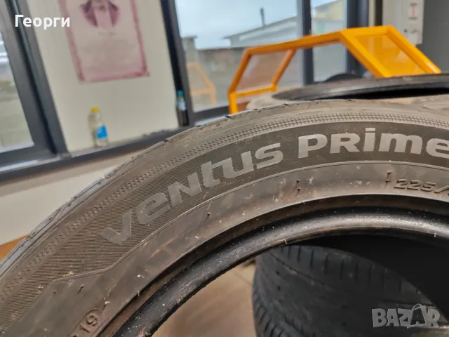 2бр.летни гуми 225/55/17 Hankook, снимка 4 - Гуми и джанти - 48469690