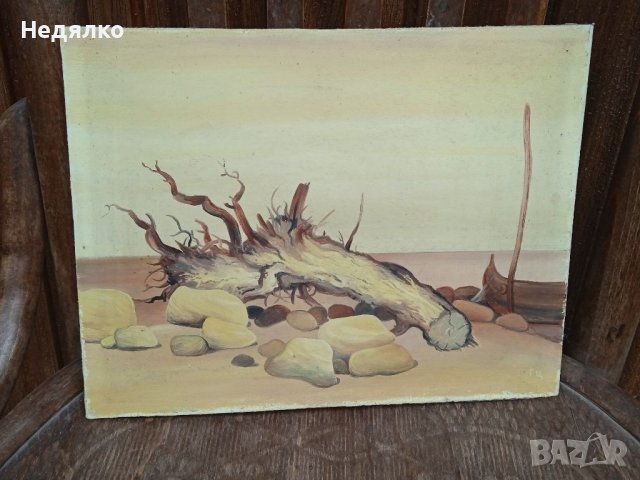 Стари картини,2бр,Георги Цигуларов,масло, снимка 16 - Други ценни предмети - 36760329