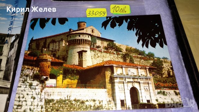 ЛОТ 4 СТАРИ ПОЩЕНСКИ КАРТИЧКИ ИТАЛИЯ ФРАНЦИЯ ТЕМА ЗАБЕЛЕЖИТЕЛНОСТИ ЗАМЪЦИ СТАРИ ГРАДОВЕ 33059, снимка 2 - Филателия - 38620259