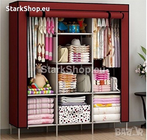 Уникален Сгъваем Гардероб за дрехи – 130х175х45 см, снимка 2 - Други - 38491520