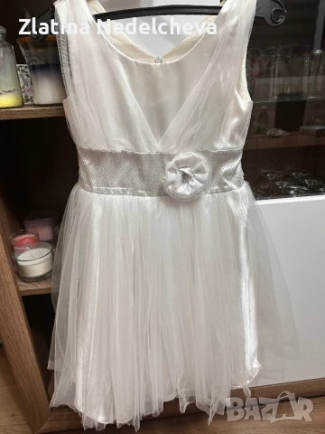 Бяла рокля за 6-7 години