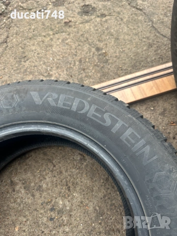 4бр. зимни гуми 215/60/16 Vredestein Wintrac Ice, снимка 6 - Гуми и джанти - 53065145