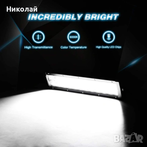 LED (ЛЕД) бар 72W IP67, снимка 2 - Аксесоари и консумативи - 53255864