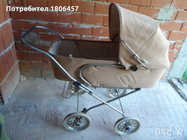 Ретро детска количка, снимка 16 - Антикварни и старинни предмети - 26817267