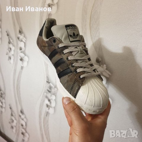  камуфлажни маратонки adidas Superstar оригинал номер43-44, снимка 12 - Маратонки - 40313654