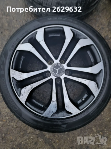 Джанти 17 цола за Мерцедес, снимка 3 - Гуми и джанти - 52426259