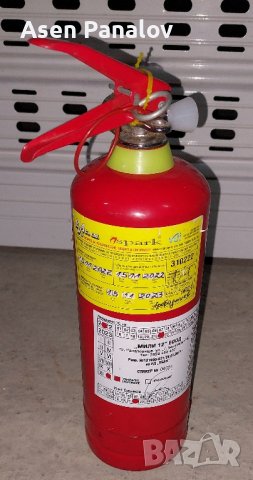 Пожарогасител с манометър , снимка 1