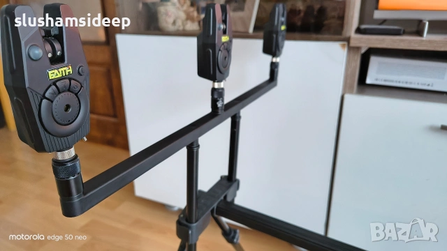 Шаранджийска стойка и сигнализатори, снимка 3 - Такъми - 53383704