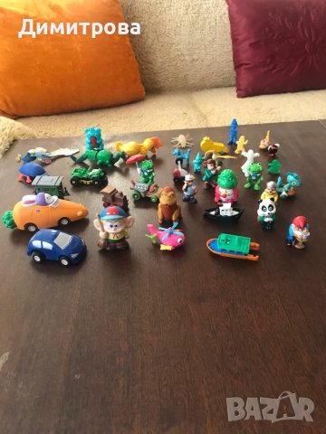 Играчки от Киндер шоколадови яйца от 80-те