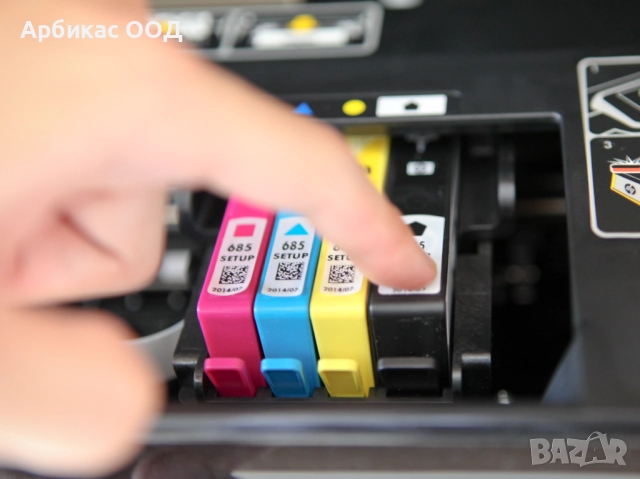 Зареждане на мастилници, мастилени глави и патрони за принтери и плотери