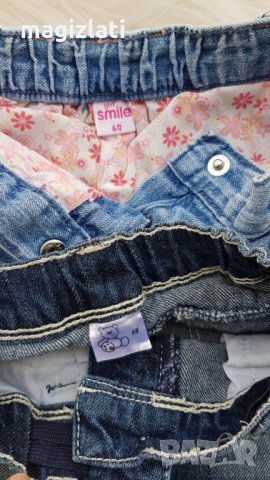 Дънки за бебе 6 месеца, снимка 3 - Бебешки дънки - 32753178