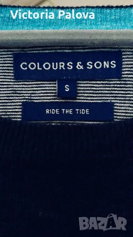 Ленена блуза COLOURS & SONS Германия, снимка 5 - Блузи - 48597892