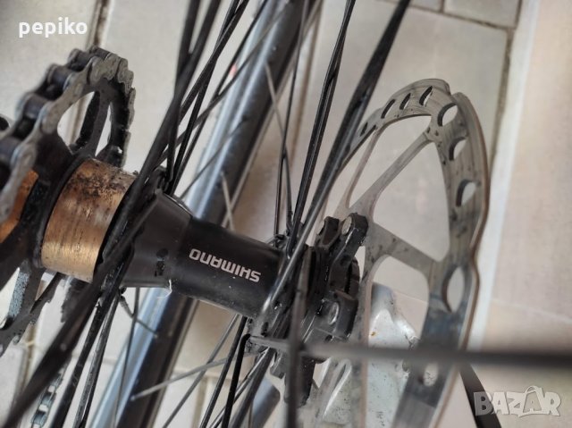 Продавам колела внос от Германия алуминиев велосипед за по едри хора SHERIFF 29 цола, снимка 13 - Велосипеди - 35626418