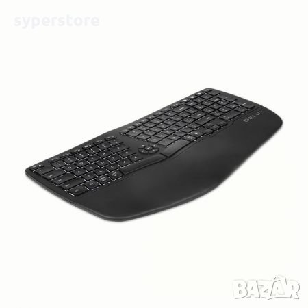 Клавиатура Безжична Блутут Delux GM902 Bluetooth 5.0 Черна, снимка 1 - Клавиатури и мишки - 35578618