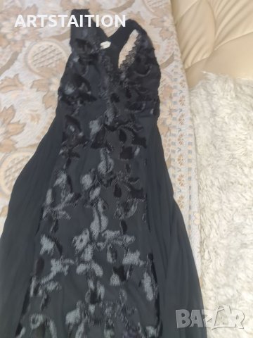 Официална черна рокля 