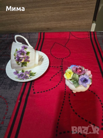 Порцеланова чаша, снимка 4 - Чаши - 51821401