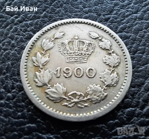 Стара монета 10 бани 1900 г. /2/ Румъния-рядка 125 годишна !, снимка 4 - Нумизматика и бонистика - 49514306