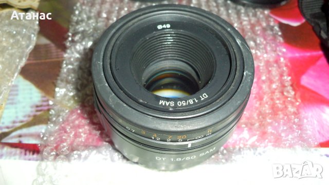 Обектив Sony SAL 50mm f/1.8 DT SAM