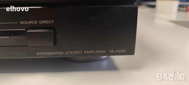 Стерео усилвател Sony TA-F270#1, снимка 3 - Ресийвъри, усилватели, смесителни пултове - 51920978