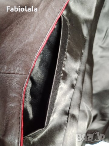 Safleu leather jacket 42, снимка 5 - Сака - 44051646