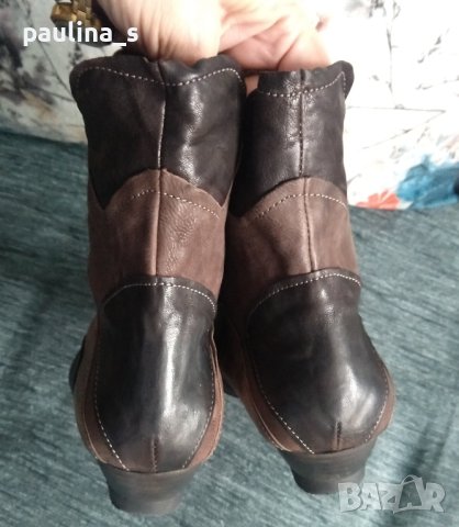 Уникални маркови боти "Think!" / естествена кожа , снимка 6 - Дамски боти - 43682780