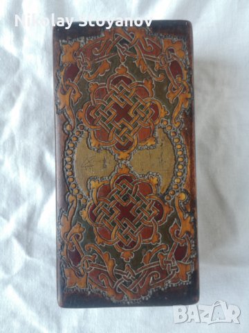 Дървена кутийка - Ръчна изработка