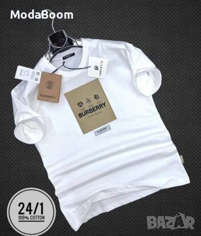 💯Burberry два цвята стилни мъжки тениски💯, снимка 2 - Тениски - 43688087