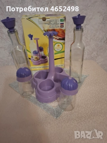 Сет Оливерник, снимка 3 - Прибори за хранене, готвене и сервиране - 52471343