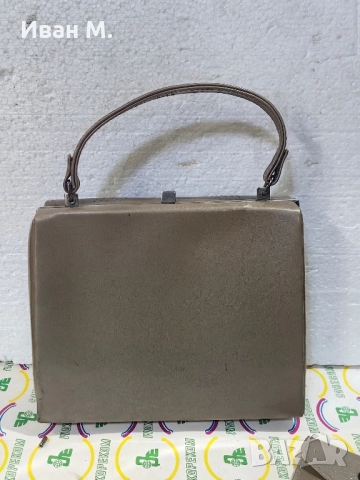 стара лачена чанта Чайка от 1973 г, снимка 5 - Чанти - 52549730