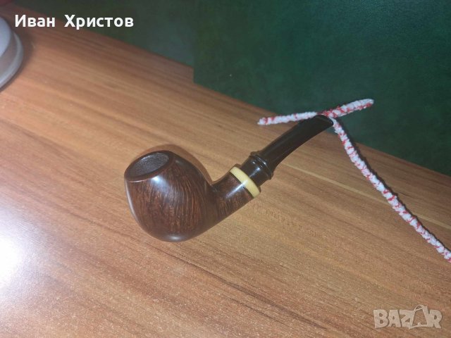 Лула от българския майстор Георги Бояджиев - красива, от висок клас, като НОВА - НЕ Е НАЛИЧНА!!!, снимка 12 - Лули - 44004713