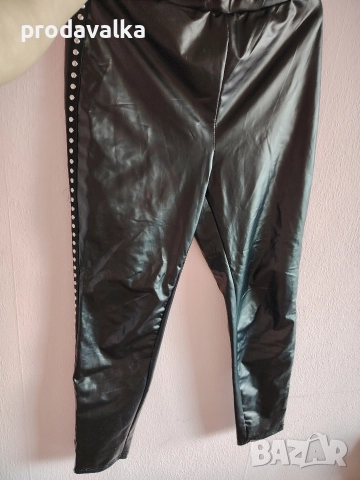 Дамски кожен клин , снимка 2 - Клинове - 52802418