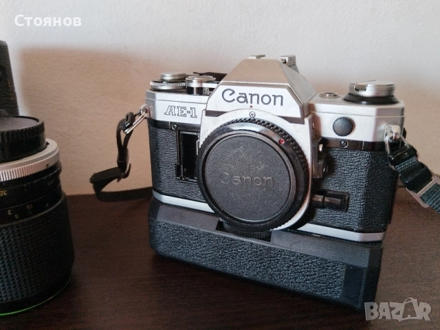 Canon AE-1  Japan, снимка 11 - Фотоапарати - 48639255
