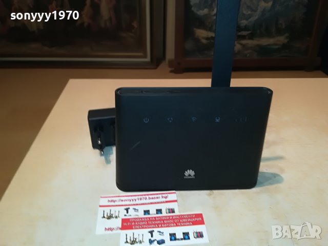 HUAWEI 4G-MTEL/A1 РУТЕР 12В/220В 0907221957, снимка 3 - Рутери - 37339493