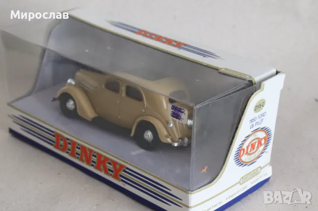 1:43 DINKY MATCHBOX FORD V8 PILOT КОЛИЧКА МОДЕЛ, снимка 5 - Колекции - 49430885