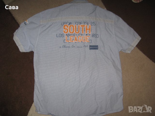 Риза S.OLIVER   мъжка,2ХЛ, снимка 3 - Ризи - 36679812