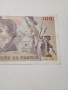 ФРАНЦИЯ БАНКНОТА 100 ФРАНКА 1990 Г , снимка 3
