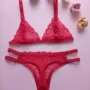 Дантелен комплект Red Valentine, снимка 2