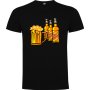 Нова мъжка тениска Бири - More Beer в черен цвят , снимка 1 - Тениски - 44047467