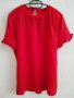 Червена блуза с копчeта, снимка 1 - Туники - 37967277