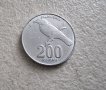 Монета. Индонезия. Бали. 200 рупии. 2003 година. Серия птици., снимка 2