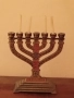 Свещник за ханука Свещник менора, снимка 6