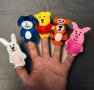 Детска играчка"Пръстчета Мечо Пух и Пръстчета животни", снимка 1