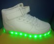 Светещи кецове с USB зарядно, снимка 7